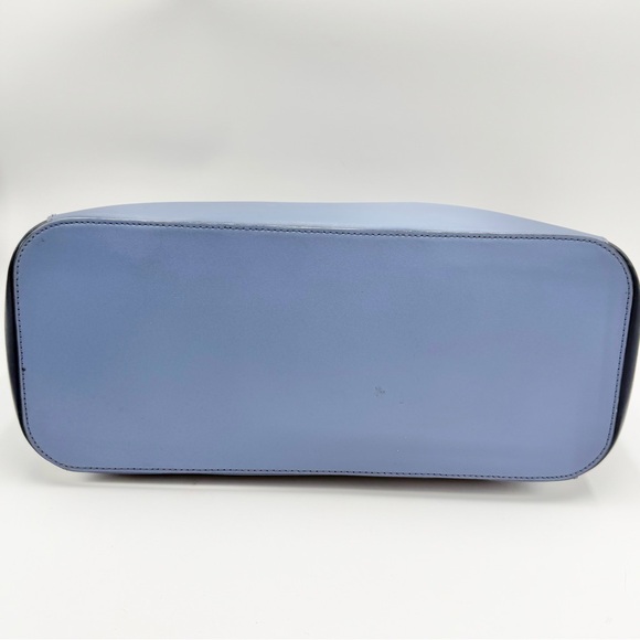 Kate Spade Blue and Black Tote Bag EUC - Picture 5 of 10